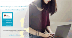 Desktop Screenshot of cv.aula-salud.com